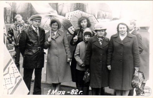 Ретрогород. 1 Мая в 60-80-х годах в Молодечно: если не получалось прийти на демонстрацию, отпрашивались у начальства