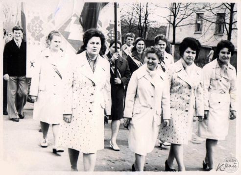 Ретрогород. 1 Мая в 60-80-х годах в Молодечно: если не получалось прийти на демонстрацию, отпрашивались у начальства