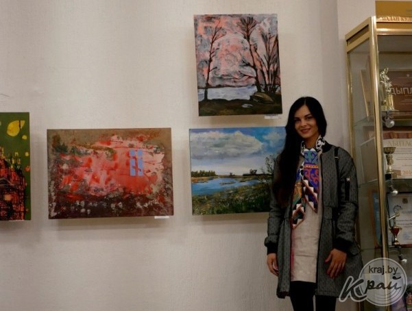 Картины продадут, средства перечислят дому-интернату. В Молодечно завершился пленэр «Святость земли белорусской» (фото)