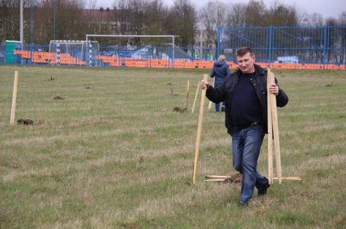 Парк из 100 берез появился в Ошмянах (фото)