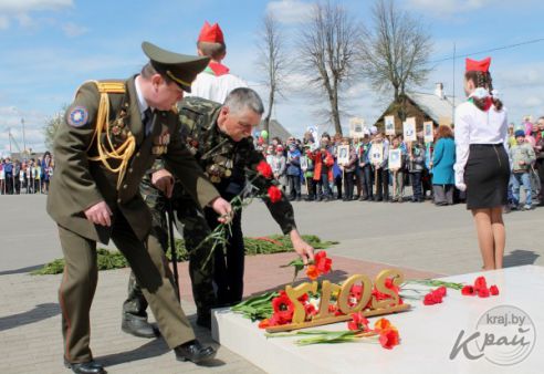 Как Вилейка праздновала День Победы (фото)