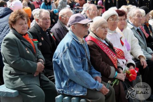 Как Вилейка праздновала День Победы (фото)