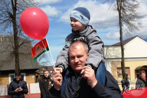 Как Вилейка праздновала День Победы (фото)