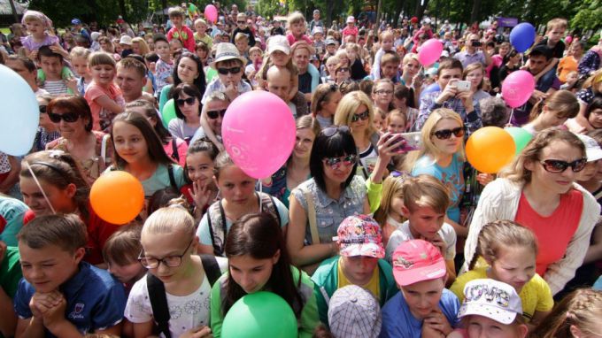 Вау! Сами Бонстики приехали со своим шоу в Сморгонь