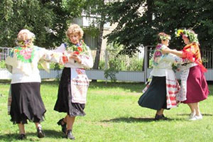 Народное гуляние, посвященное Иванову дню