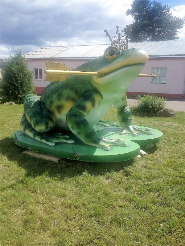 5-тонная Царевна-лягушка украсит Вилейку (фото)