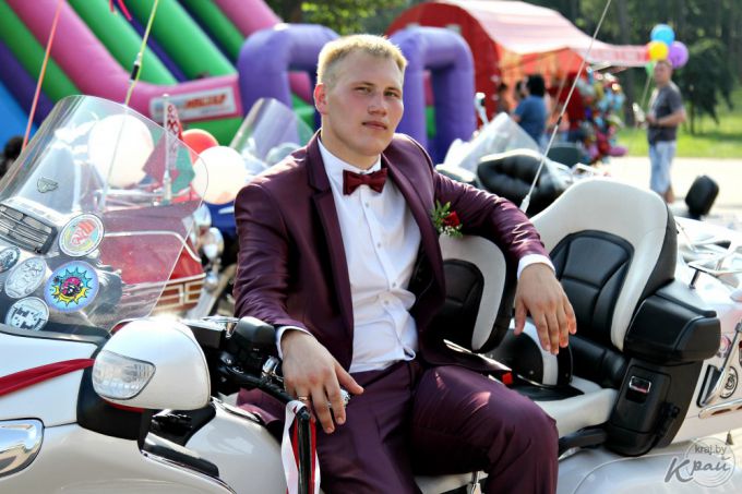 Молодожены-байкеры Дарья и Валерий из Молодечно о свадьбе на мотоциклах: «Ну, а как по-другому?» (фото)