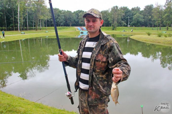 Самую крупную рыбу – щуку в 63,5 см – на турнире в Молодечно выловил Александр Соболевский (фото, видео)