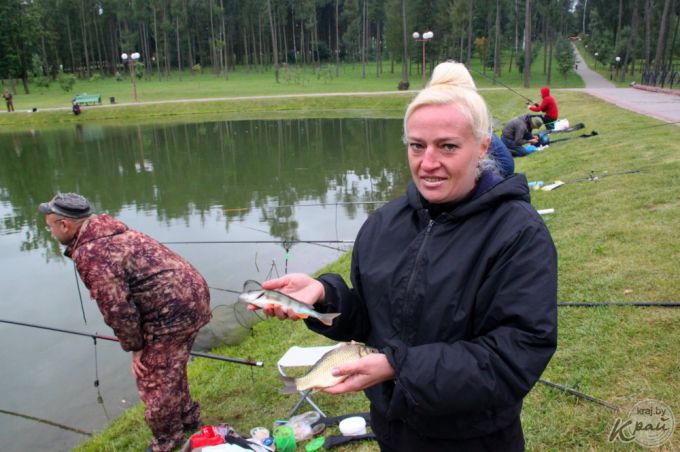 Самую крупную рыбу – щуку в 63,5 см – на турнире в Молодечно выловил Александр Соболевский (фото, видео)