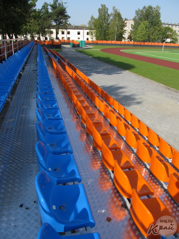 Как выглядит городской стадион Вилейки после реконструкции (фото)