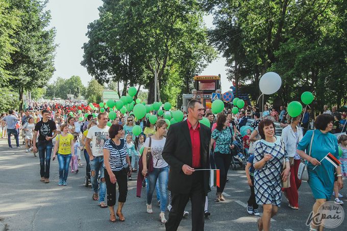 Радошковичи Молодечненского района отпраздновали 570-летие (фото)