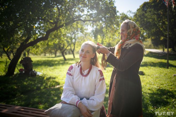 Фотарэпартаж: Як адзначылі Багач у Вязынцы Маладзечанскага раёна