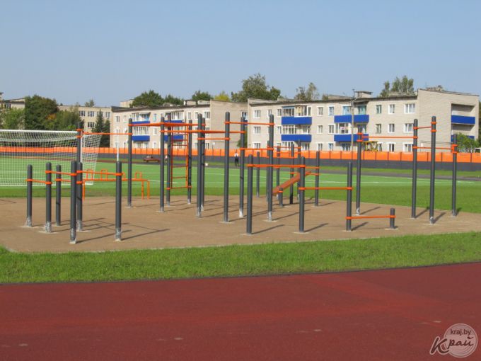 Как выглядит городской стадион Вилейки после реконструкции (фото)