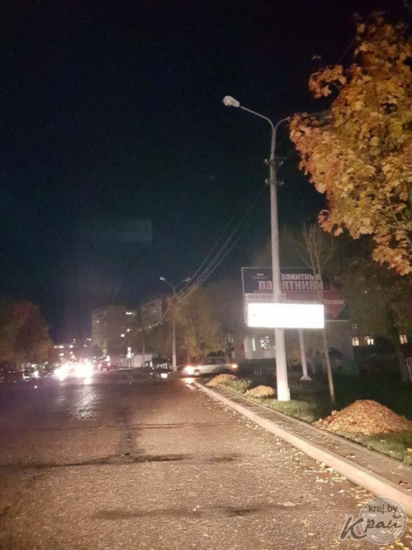 Молодечненка об освещении в городе: «Неужели экономия света важнее, чем человеческие жизни?» (фото)