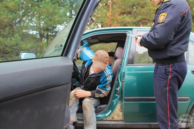 «Ребят, ну как от бутылки пива 2,5 промилле может быть?» Отрезвляющий рейд ГАИ в Вилейском районе (фото, видео)