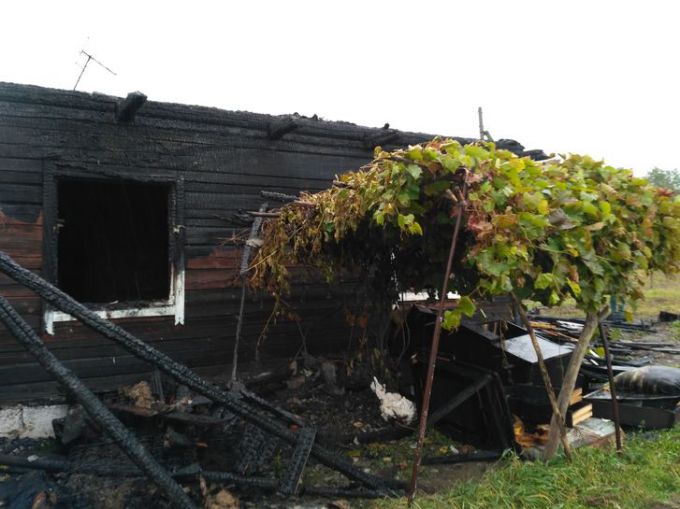 Пожар в Больших Круговичах: мужчина получил ожоги 1-2 степени (будет дополнено)