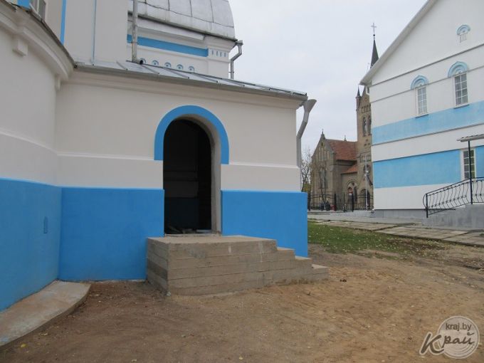 В вилейской церкви завершили пристройки. В следующем году сделают современное отопление (фото)