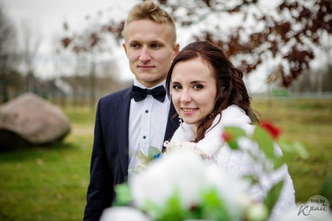 Свадьба месяца. Вилейчанка Александра Шульгач на свадьбе читала мужу Роману рэп (фото)