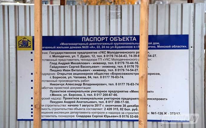 «Станет одним из украшений города». На улице Будавников в Молодечно начали возводить девятиэтажку (фото)