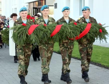 9 мая ў Чэрвені на мітынгу