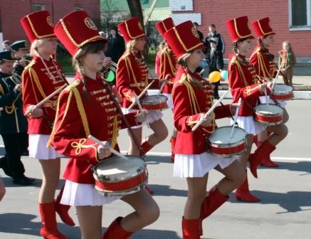 9 мая ў Чэрвені на мітынгу