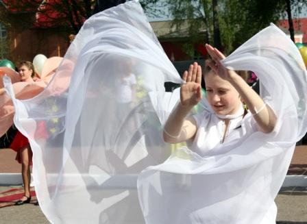 9 мая ў Чэрвені на мітынгу