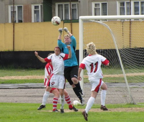 Женский футбол в Лиде (фото)