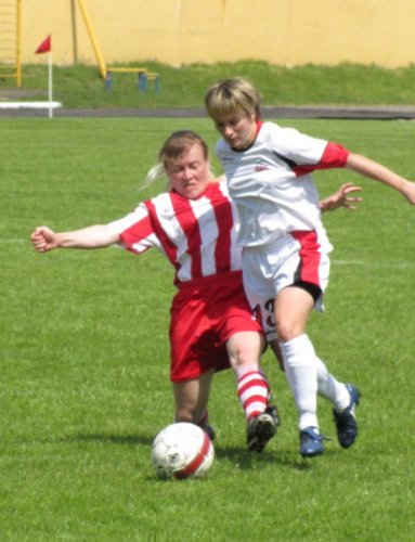 Женский футбол в Лиде (фото)