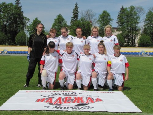 Женский футбол в Лиде (фото)