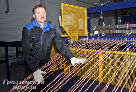 В Лиде запущен в эксплуатацию завод по изготовлению металлотканых сеток