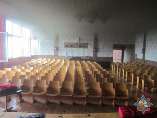 В Ошмянах в одной из школ случился пожар