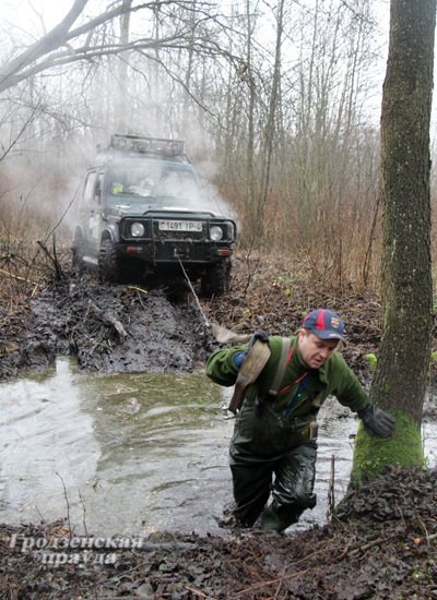 Фоторепортаж: под Гродно прошли гонки по бездорожью