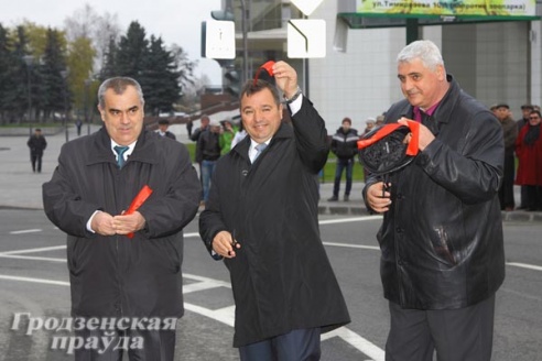 В Гродно состоялось торжественное открытие улицы Буденного