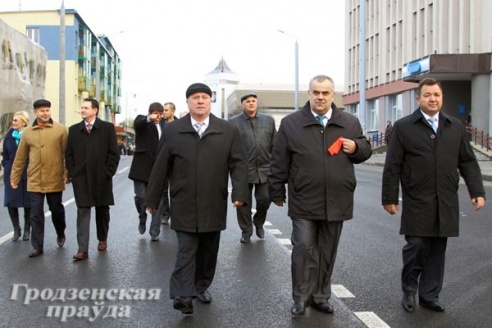 В Гродно состоялось торжественное открытие улицы Буденного