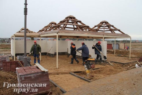 В Ольшанке завершается строительство детского сада (ФОТО)
