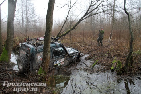 Фоторепортаж: под Гродно прошли гонки по бездорожью