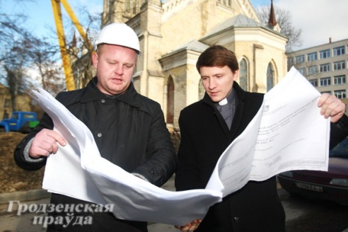 В Гродно идут работы по реставрации лютеранской кирхи (ФОТО)