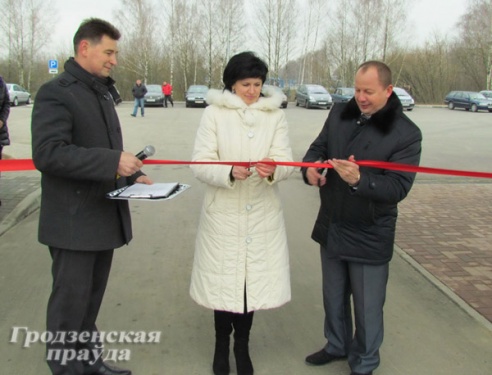 В Слониме после реконструкции открылась АЗС