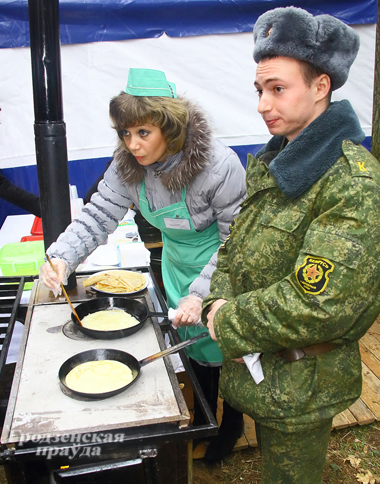 Фоторепортаж: проводить зиму в «Пышки» пришли около ста тысяч гродненцев