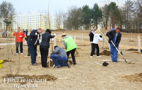 В Гродно прошел субботник (ФОТО)