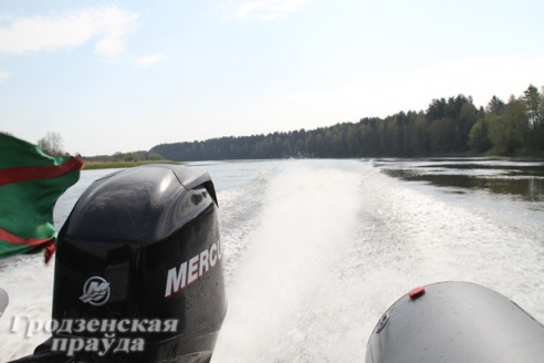Фоторепортаж: пограничники открыли навигацию по Неману и охраняют 18 км границы с Литвой