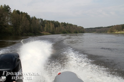 Фоторепортаж: пограничники открыли навигацию по Неману и охраняют 18 км границы с Литвой