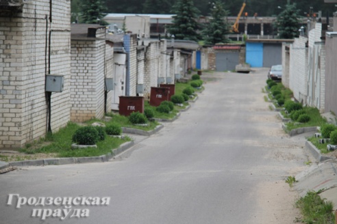В Гродно провели рейд по гаражным кооперативам