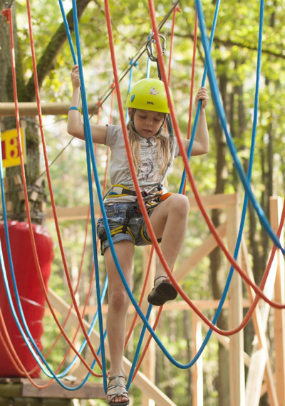 Испытано на себе: журналист посетила веревочный джунгли-парк в Гродно
