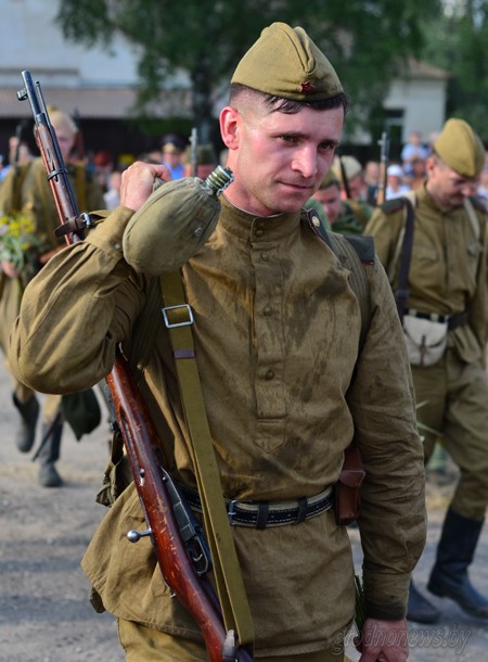 Под Гродно прошла реконструкция военного сражения