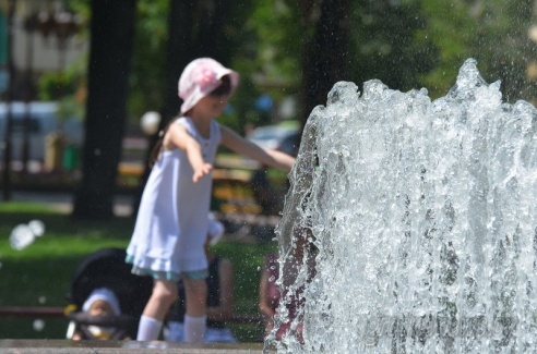 Жара в городе: гродненцы спасаются, как могут (ФОТОРЕПОРТАЖ)