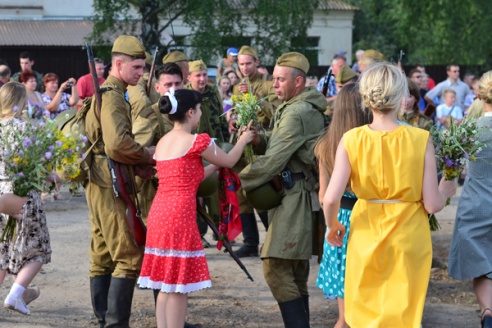 Под Гродно прошла реконструкция военного сражения
