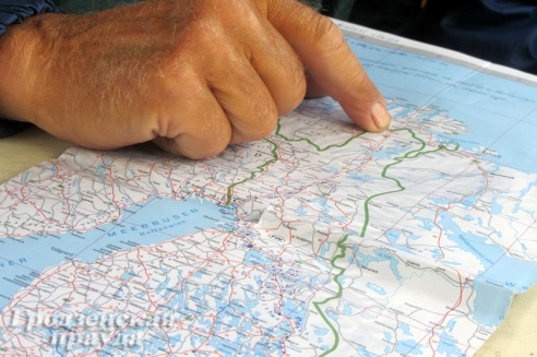 66-летний велопутешественник мостовчанин Иосиф Лисай побывал за Полярным кругом