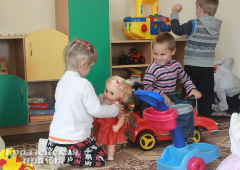 Дети из Коптевки переезжают в новый садик (ФОТО)