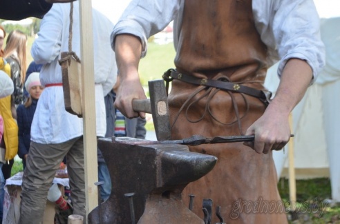 Фоторепортаж: по Неману в Гродно приплыли «варяги»